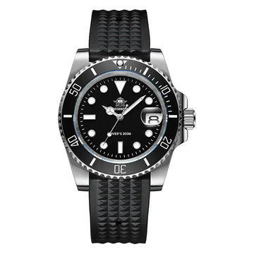 Luxury Brand 316L Stainless Steel Super Luminous Ceramic Bezel 200m Waterproof Classic Diving  Quartz Watch for Men